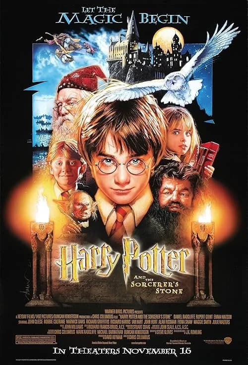 Harry Potter and the Sorcerer's Stone film posteri