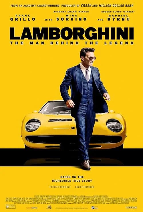 Lamborghini: The Legend film posteri