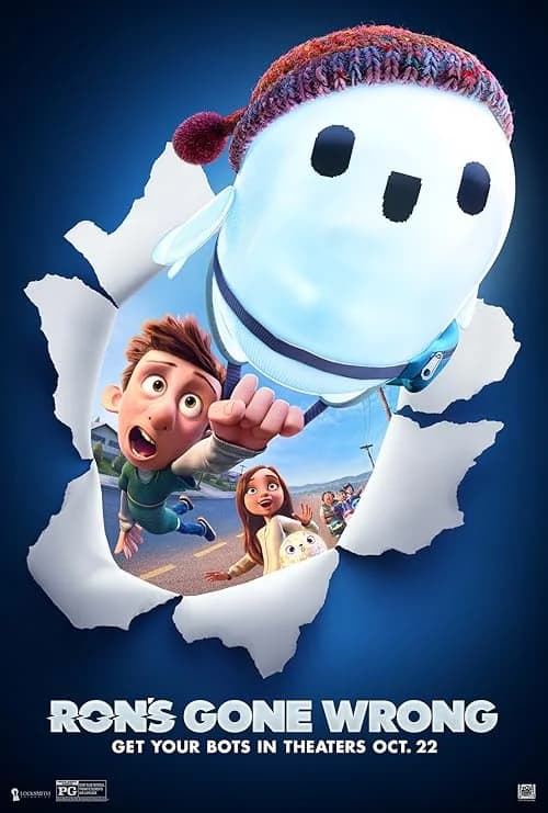 Ron's Gone Wrong film posteri